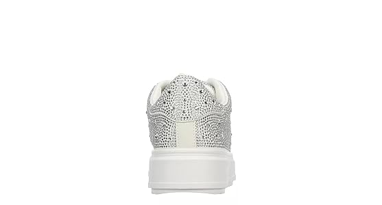 Amazon.com | Madden Girl Women's Jeena Sneaker, Silver Multi